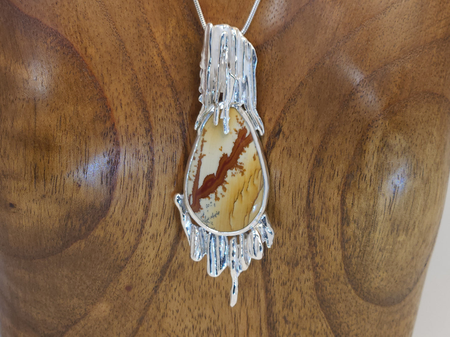 Picture Jasper Broomcast Statement Pendant